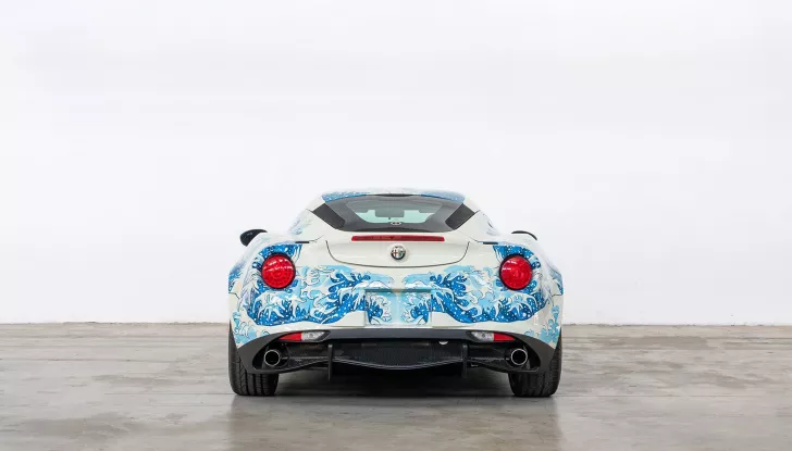 Alfa Romeo Spider 4C Hokusai, one-off di Garage Italia - Foto 4 di 13