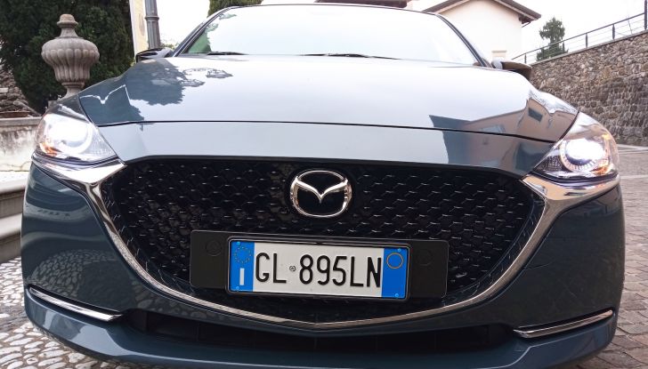 Mazda2 2022 prova su strada, dati tecnici e prestazioni - Foto 12 di 24
