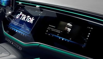 Mercedes aggiunge TikTok sull’infotainment della Nuova Classe E