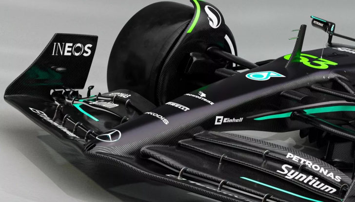 F1 2023: presentata la Mercedes W14 di Hamilton e Russell - Foto 8 di 8