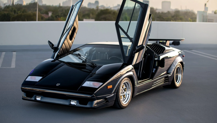 La Lamborghini Countach di Rod Stewart è in vendita all’asta! - Foto 5 di 7
