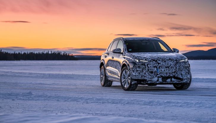 Audi Q6 e-tron prototipo ufficiale