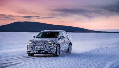 Audi Q6 e-tron: partiti i test invernali del nuovo SUV elettrico