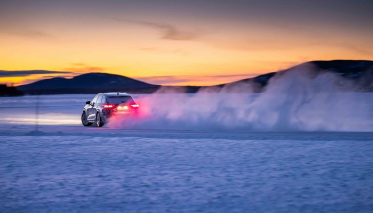 Audi Q6 e-tron: partiti i test invernali del nuovo SUV elettrico - Foto 3 di 5