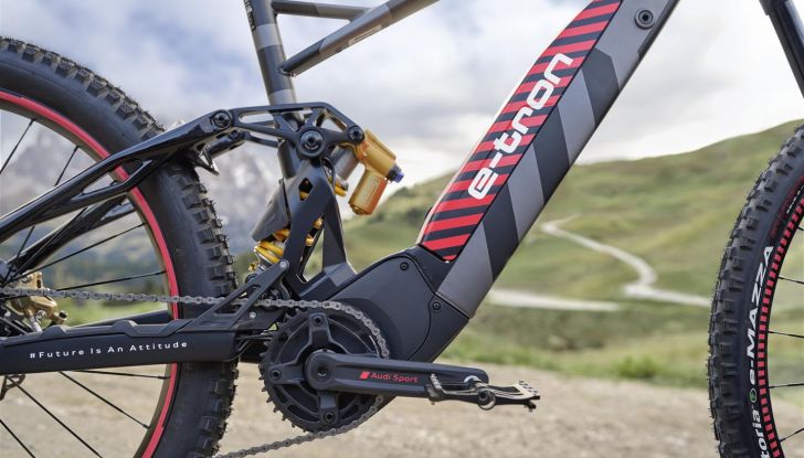 Audi electric mountain bike, la e-bike sviluppata con Fantic - Foto 4 di 5