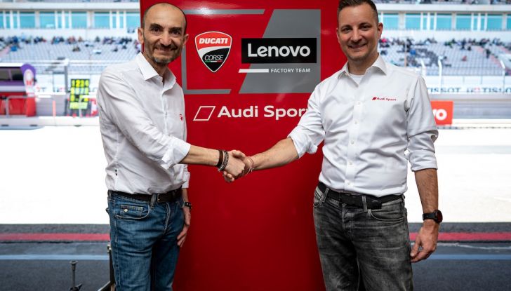 Ducati Corse e Audi Sport partner nel Campionato Mondiale MotoGP - Foto 4 di 4