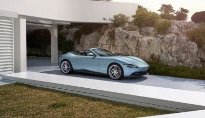 Ferrari Roma Spider: presentata la nuova decappottabile con tetto retrattile in tessuto