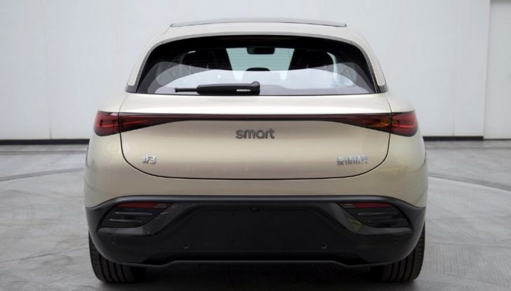 Smart #3: il nuovo SUV elettrico debutta al Salone di Shanghai 2023 - Foto 3 di 8