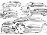 Smart #3: primi bozetti del SUV coupé dal design elegante