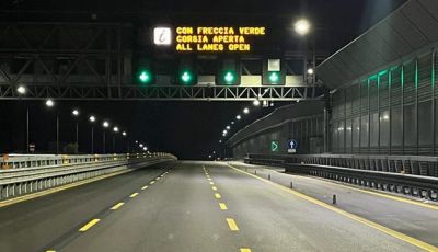 Autostrada A4: inaugurato il primo tratto della quarta corsia dinamica