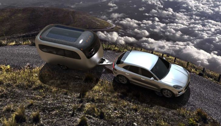 Il caravan intelligente è realtà: ecco il concept di Airstream e Studio Porsche - Foto 9 di 10