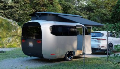 Il caravan intelligente è realtà: ecco il concept di Airstream e Studio Porsche