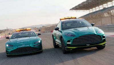 Aston Martin DBX707: è la nuova medical car della F1 2023