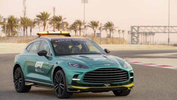 Aston Martin DBX707: è la nuova medical car della F1 2023 - Foto 5 di 10