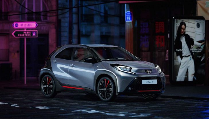 Toyota Aygo X: disponibile la versione speciale Undercover - Foto 7 di 7