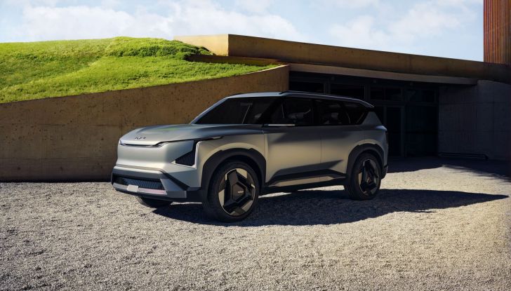 Kia EV5 Concept: il nuovo SUV elettrico coreano debutta a fine anno - Foto 1 di 7