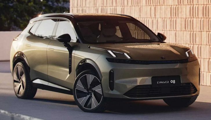 Lynk & Co 08: immagini ufficiali del nuovo SUV elettrico - Foto 4 di 4