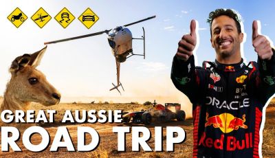 Daniel Ricciardo torna in Red Bull… per un video della serie Road Trip