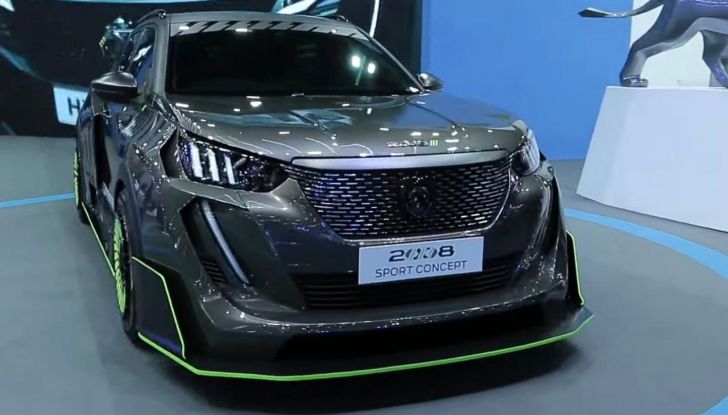 Peugeot 2008 Sport Concept: presentata la versione estrema - Foto 1 di 5