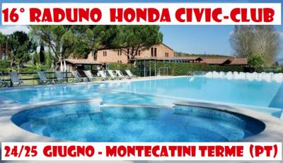 16° raduno ufficiale - 24/25 Giugno - Montecatini terme (PT)