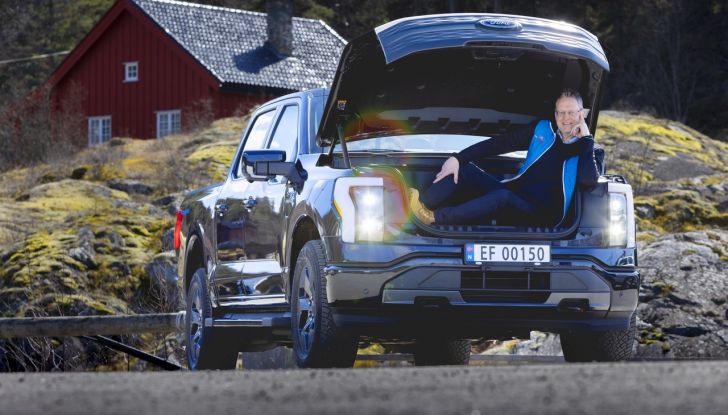 Ford F-150 Lightning: il pick-up elettrico sbarca ufficialmente in Europa - Foto 8 di 8