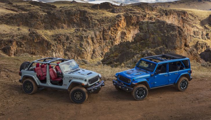 Jeep Wrangler 2024: svelato il nuovo model year dell’iconico fuoristrada - Foto 1 di 19