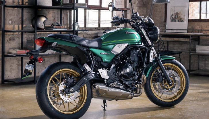 Kawasaki Z650RS: il kit heritage è in omaggio - Foto 4 di 11