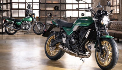 Kawasaki Z650RS: il kit heritage è in omaggio