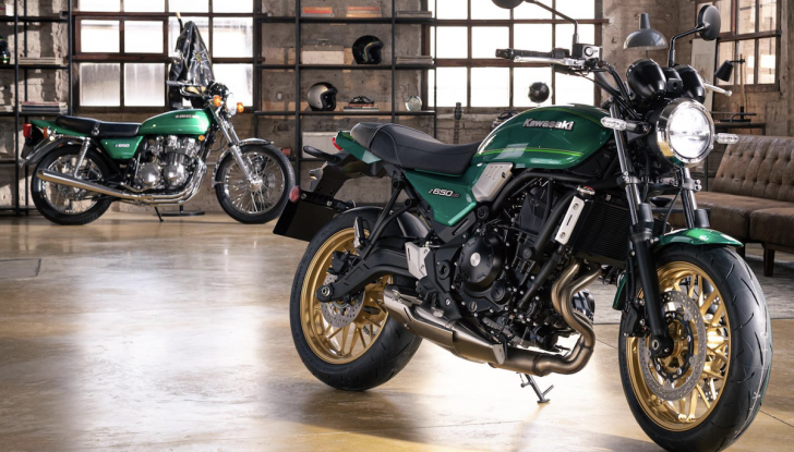 Kawasaki Z650RS: il kit heritage è in omaggio - Foto 9 di 11