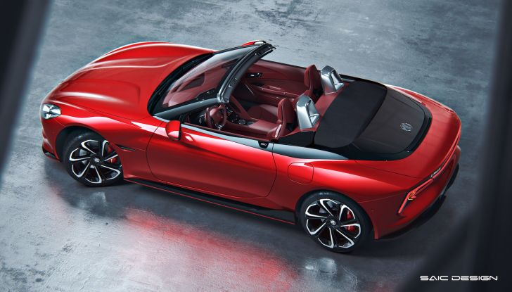 MG Cyberster: caratteristiche tecniche e data di debutto - Foto 2 di 5