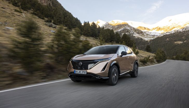 Nissan Ariya, la gamma si arricchisce di tre nuovi allestimenti: Engage, Advanced ed Evolve+ - Foto 6 di 11