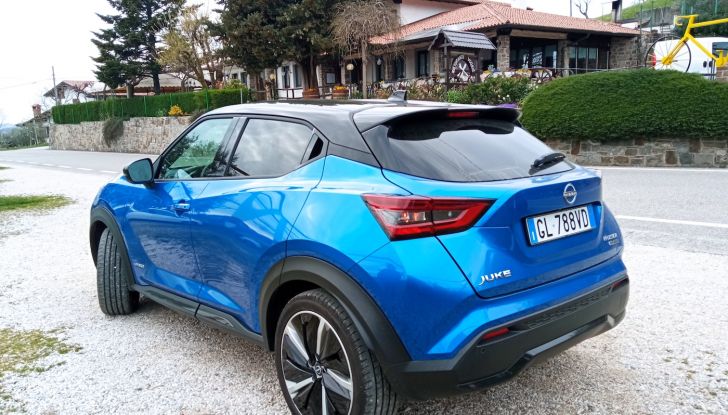 Nissan Juke Hybrid test drive, dati tecnici e prestazioni - Foto 16 di 20