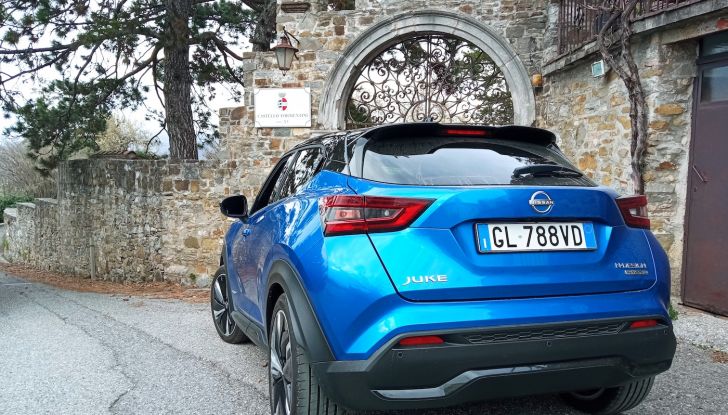 Nissan Juke Hybrid test drive, dati tecnici e prestazioni - Foto 19 di 20