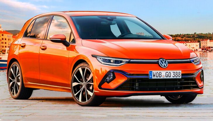 Volkswagen Golf: la nona generazione solo elettrica arriverà nel 2028 - Foto 1 di 8