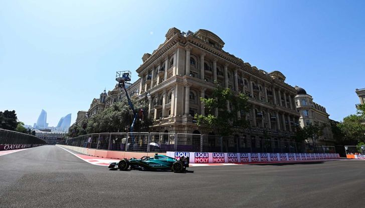F1 2023, GP Azerbaijan: doppietta Red Bull con Perez e Verstappen, Leclerc 3° - Foto 6 di 11