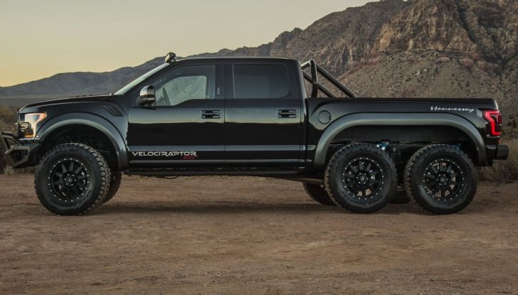 Ford F-150: con Hennessey diventa VelociRaptor 6×6! - Foto 2 di 10