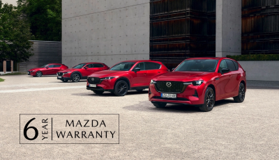 Da aprile la garanzia Mazda è estesa fino a 6 anni o 150.000 chilometri