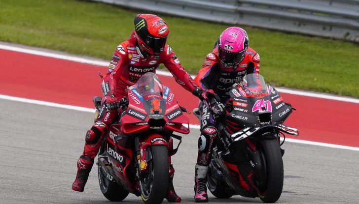 MotoGP 2023, GP Americhe: Bagnaia vince la gara sprint con Ducati - Foto 3 di 10