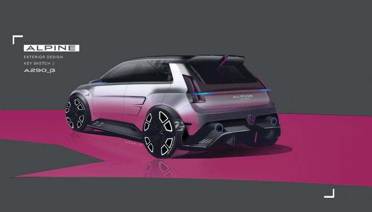 Alpine A290_β: la Renault 5 torna in versione sportiva ed elettrica - Foto 24 di 38