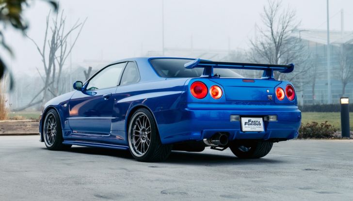 Nissan Skyline GT-R R34 di Fast & Furious 4 venduta all’asta a 1,35 milioni di dollari - Foto 11 di 18