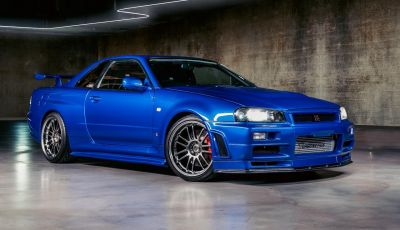 Nissan Skyline GT-R R34 di Fast & Furious 4 venduta all’asta a 1,35 milioni di dollari