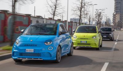 Nuove Abarth 500e e 500e Turismo: cresce la gamma con due versioni inedite