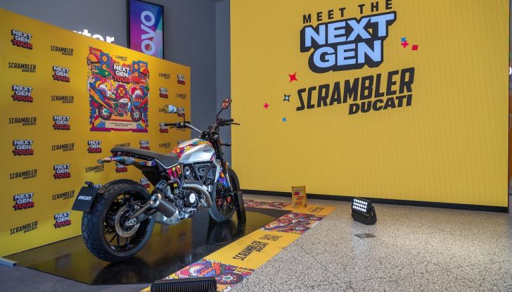 Il nuovo Scrambler si presenta al pubblico in grande stile nella tappa italiana del Next-Gen Tour - Foto 3 di 9