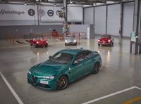 Alfa Romeo partecipa alla 1000 Miglia 2023 con la Giulia Quadrifoglio 100° Anniversario