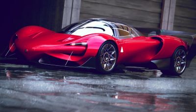 Alfa Romeo P7: un designer immagina una nuova hypercar a idrogeno