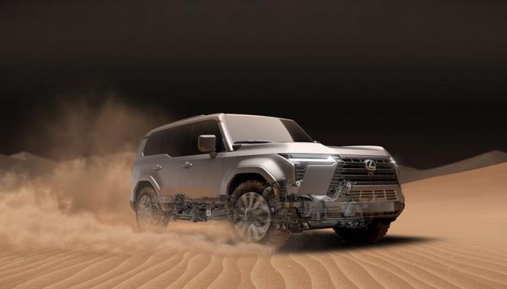 Lexus GX 2024: debutta la nuova generazione del SUV off-road - Foto 62 di 130
