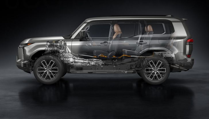 Lexus GX 2024: debutta la nuova generazione del SUV off-road - Foto 55 di 130