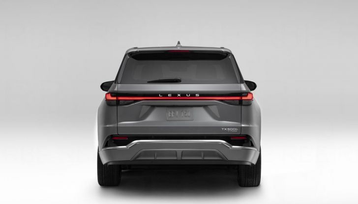 Lexus TX 2024: ufficiale il nuovo crossover di lusso a tre file - Foto 31 di 40