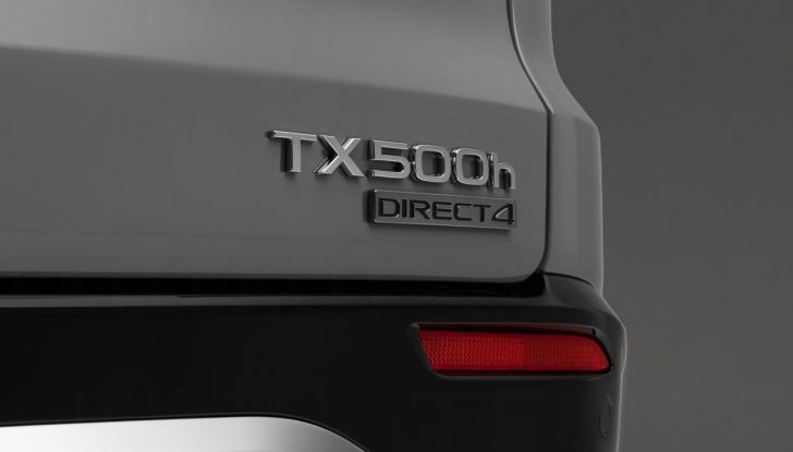 Lexus TX 2024: ufficiale il nuovo crossover di lusso a tre file - Foto 34 di 40