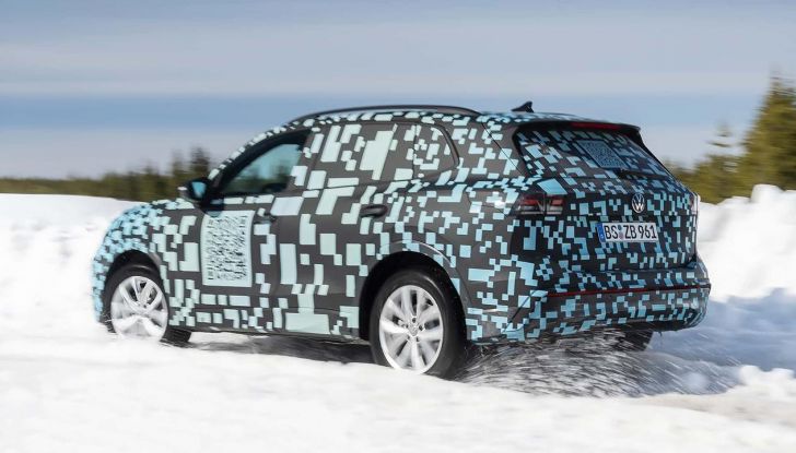 Volkswagen Tiguan 2024 prototipo teaser